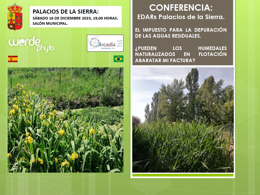 CONFERENCIA: EDARs Palacios de la Sierra