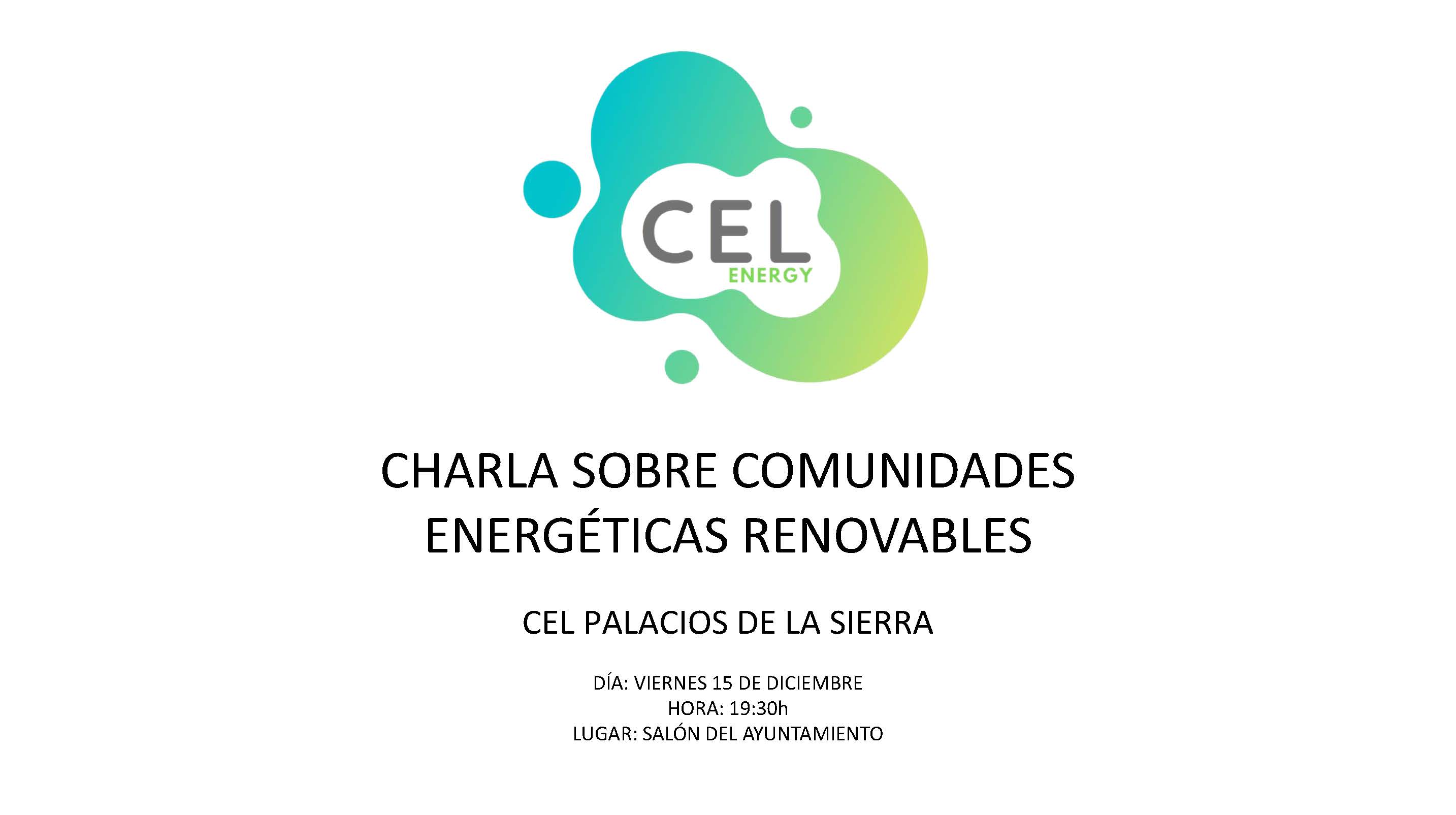 CHARLA: COMUNIDADES ENERGÉTICAS RENOVABLES
