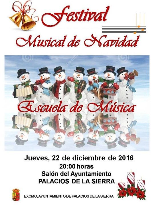 Festival Musical de Navidad - Escuela de Música de Palacios de la Sierra