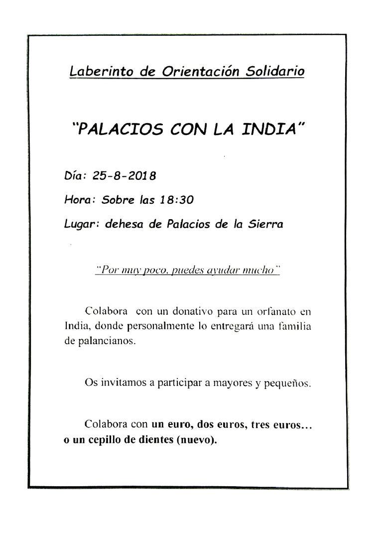 Carrera y Laberinto de Orientación Solidario