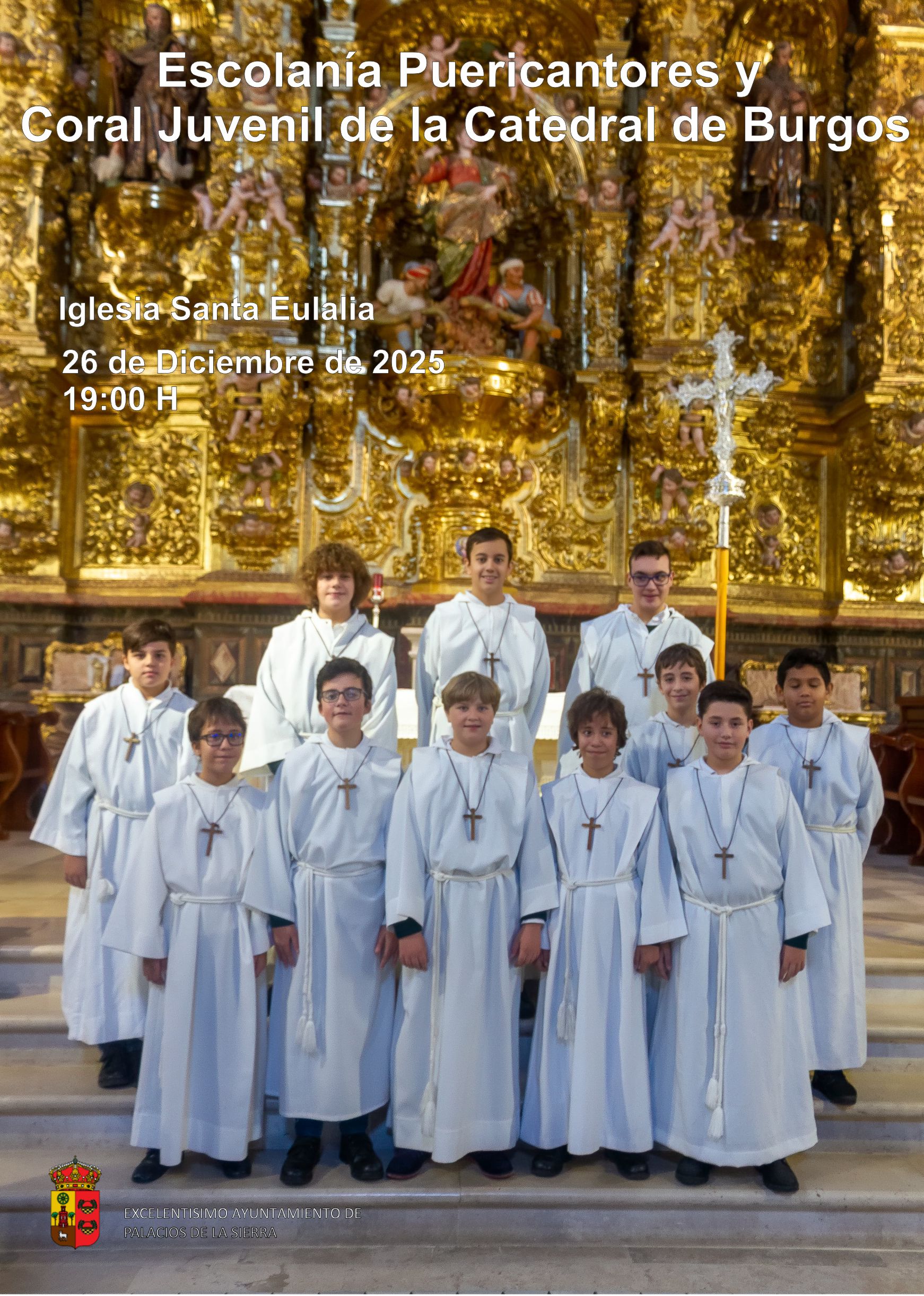 Escolanía Puericantores y  Coral Juvenil de la Catedral de Burgos - Palacios de la Sierra